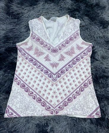 Mango Printed Butterfly Camisole