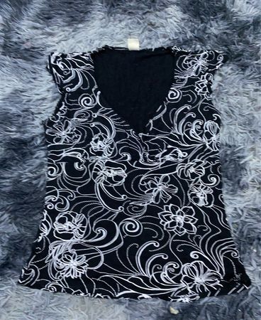 Unbranded Floral Print Sleeveless Blouse