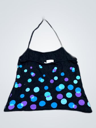 Black Polka Dot Tank Top
