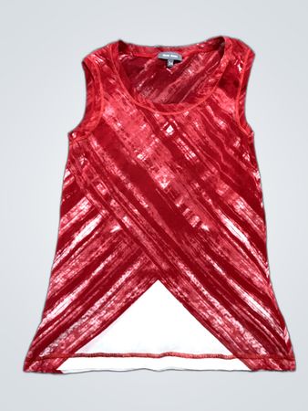 Max Mara Red Sleeveless Top
