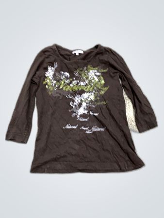 Brown Long-Sleeve Shirt
