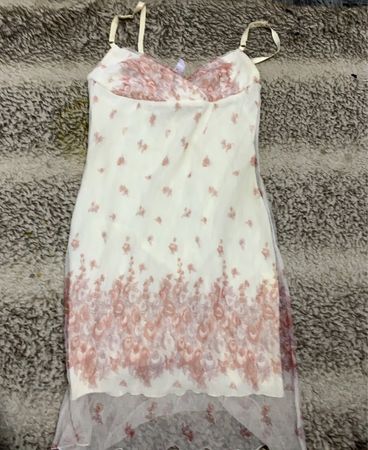 Sheer Floral Dress