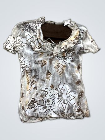 Blouse with Animal Print
