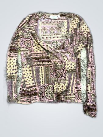 Long Sleeve Paisley Top