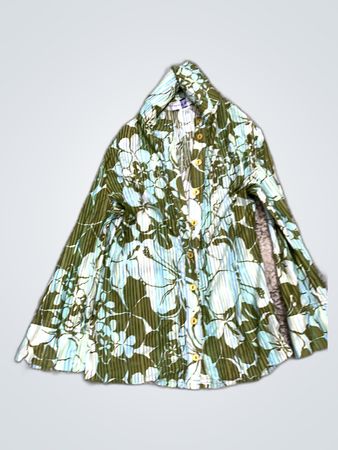 Guess Floral Hooded Shirt
