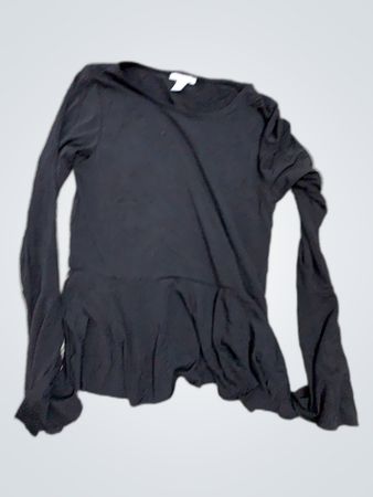 Long Sleeve Black Top