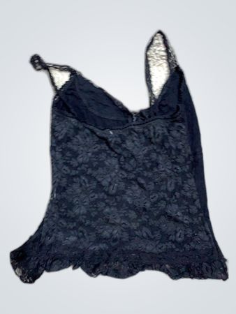Black Lace Camisole Top