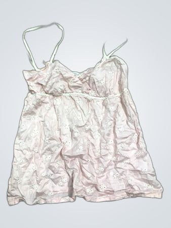 Unbranded Pink Lace Trim Camisole