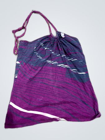 Striped Spaghetti Strap Slip Dress