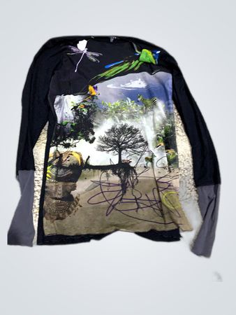 Long-sleeved Graphic T-shirt