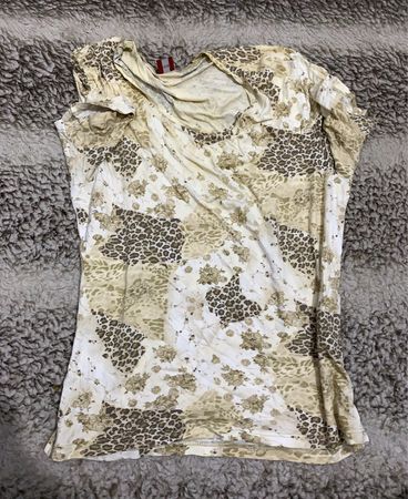 Gap Printed Leopard Blouse