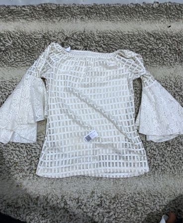 White Lace Blouse