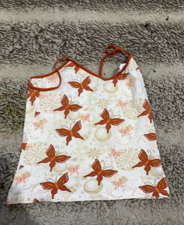 Unbranded Printed Butterfly Camisole Top