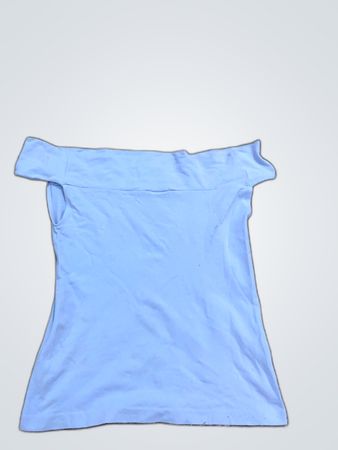 Unbranded Light Blue Off-Shoulder Top