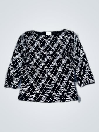 Carhartt WIP Black Plaid Long Sleeve Shirt