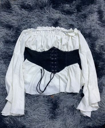Off-Shoulder Ruffle Blouse