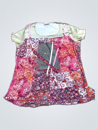 Bershka Printed Blouse