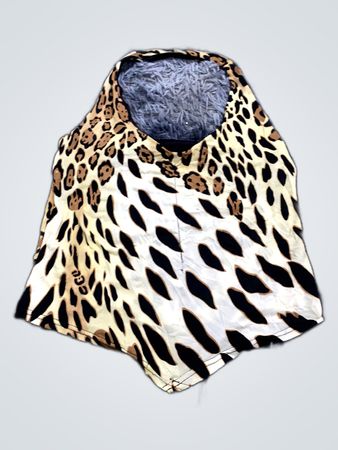 Guess Leopard Print Halter Top