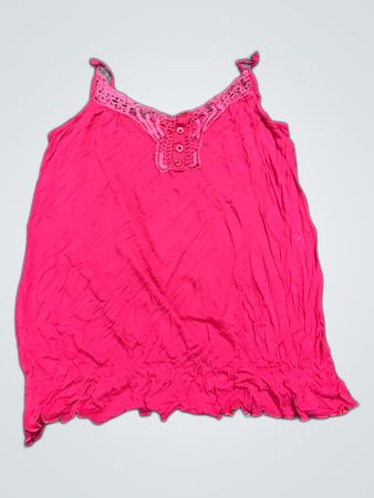 Unbranded Lace Trim Pink Camisole Top