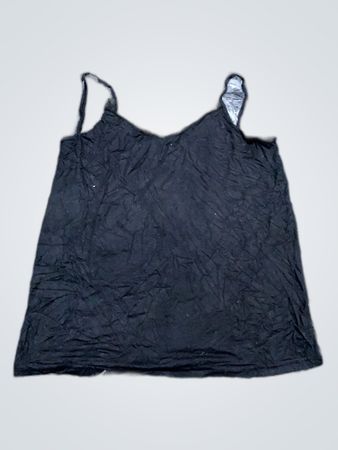 Unbranded Black Lace Trim Camisole