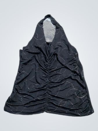 Unbranded Black Shimmer Halter Cami Top