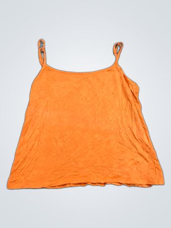 Unbranded Orange Basic Tank Top