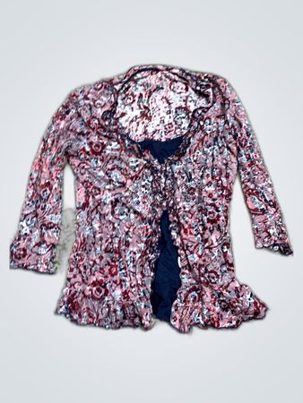 Blouse with Floral Pattern