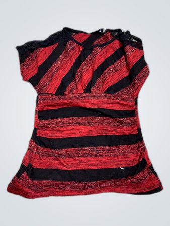 Marks & Spencer Striped Lace Blouse