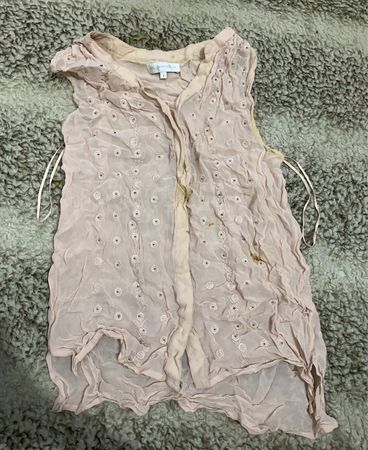 Bronx Sheer Embroidered Blouse