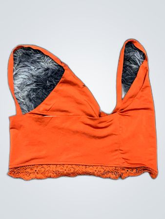 Orange Bra Top