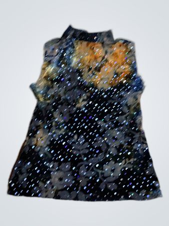 Sequined Sleeveless Top