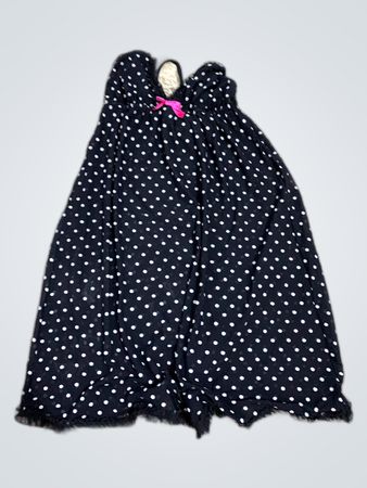 Black Polka Dot Slip Dress