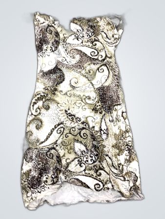 Unbranded Paisley Print Spaghetti Strap Mini Dress