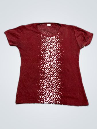 Zara Leopard Print T-Shirt