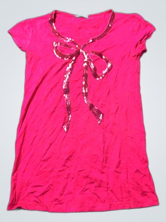 Pink T-Shirt Dress