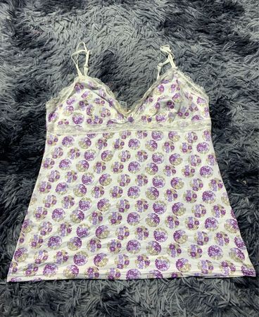 H&M Floral Lace Cami Top
