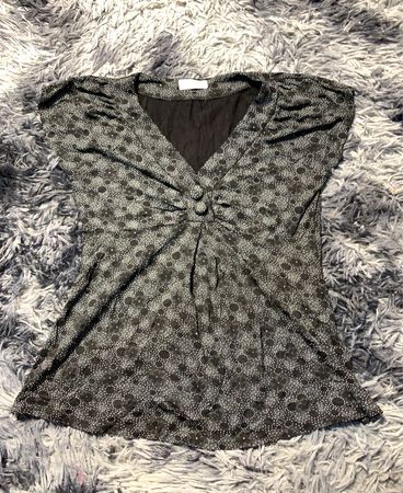 White Stuff Polka Dot Sleeveless Blouse