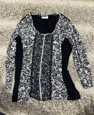 Carhartt Floral Print Zipper Cardigan