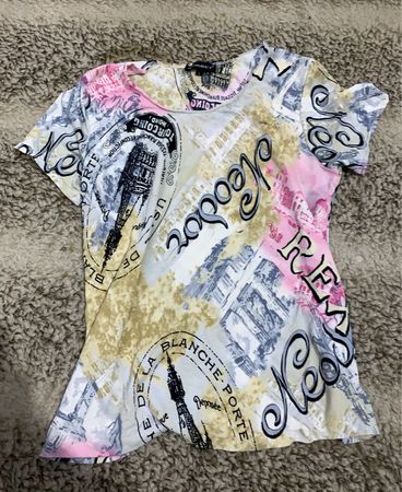 T-Shirt with Parisian Design
