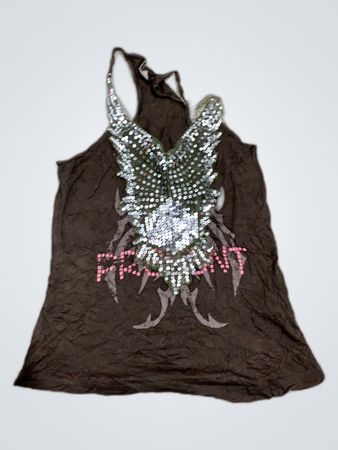Unbranded Sequin Embellished Tank Top