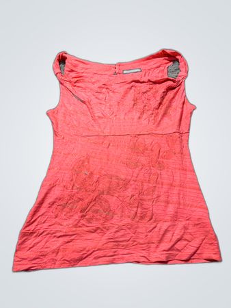 F&F Pink Embellished Tank Top
