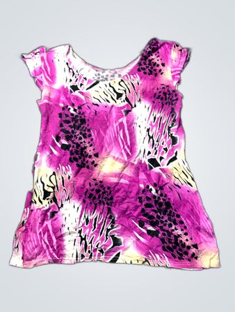 Unbranded Purple Animal Print Sleeveless Top