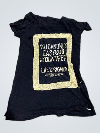 Life Designer Printed Graphic T-Shirt