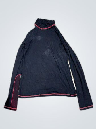 Lyle & Scott Black Turtleneck Sweater