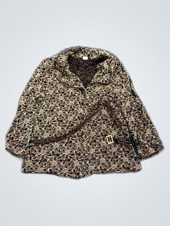 Brown Lace Jacket