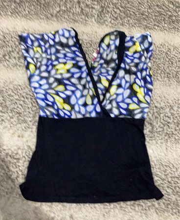 Unbranded Patterned Wrap Cami Top