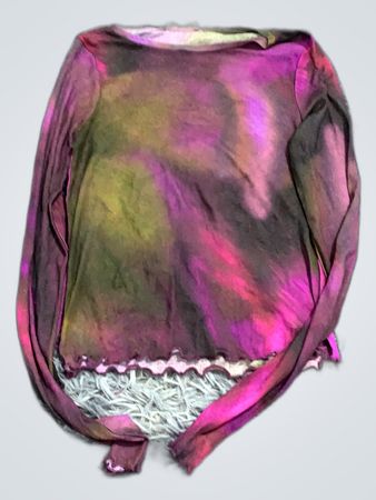 Multicolor Tie-Dye Long Sleeve Top