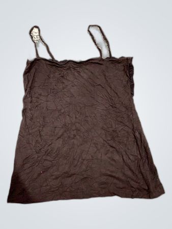 Unbranded Brown Lace Cami Top