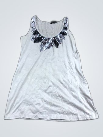 Unbranded Sequin Trim Tank Top