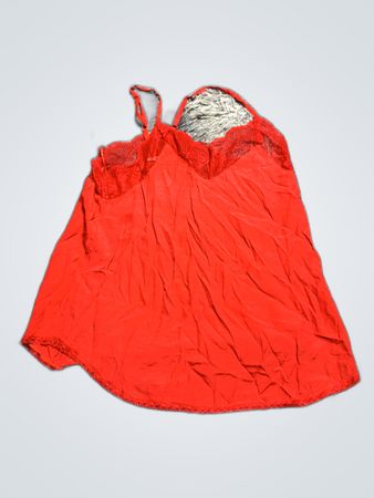 Red Lace Cami Top